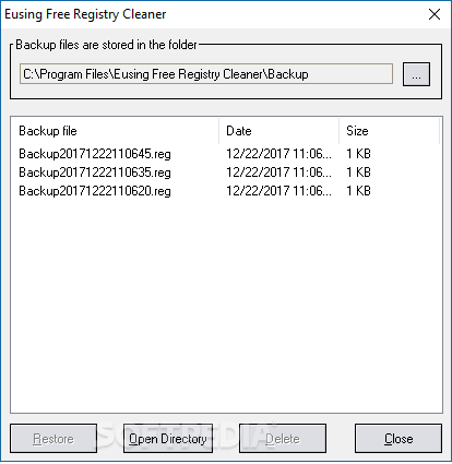 download eusing free registry cleaner for mac book air